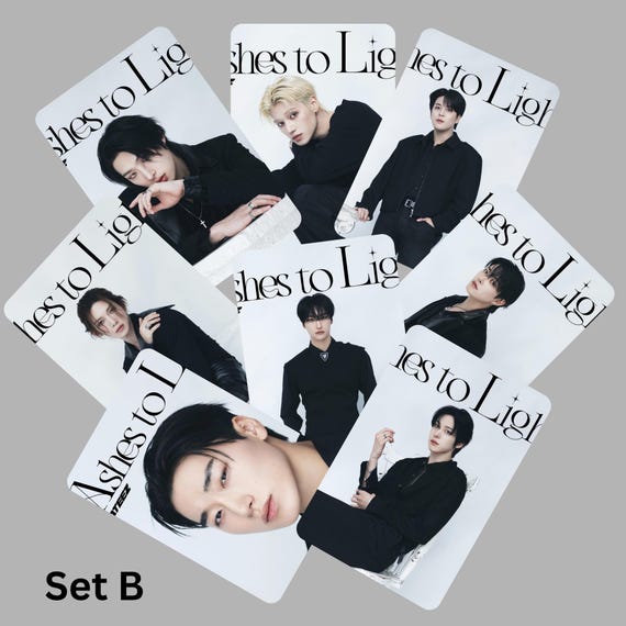 Ateez From Ashes to Light Teaser Photocards - Etsy