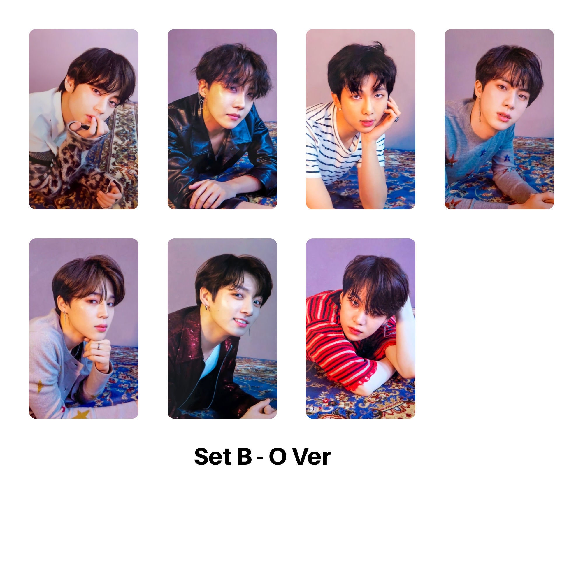 BTS Love Yourself Tear Y O U R Version Photocards Etsy UK BTS Love Yourself Tear Y O U R Version Photocards Etsy UK