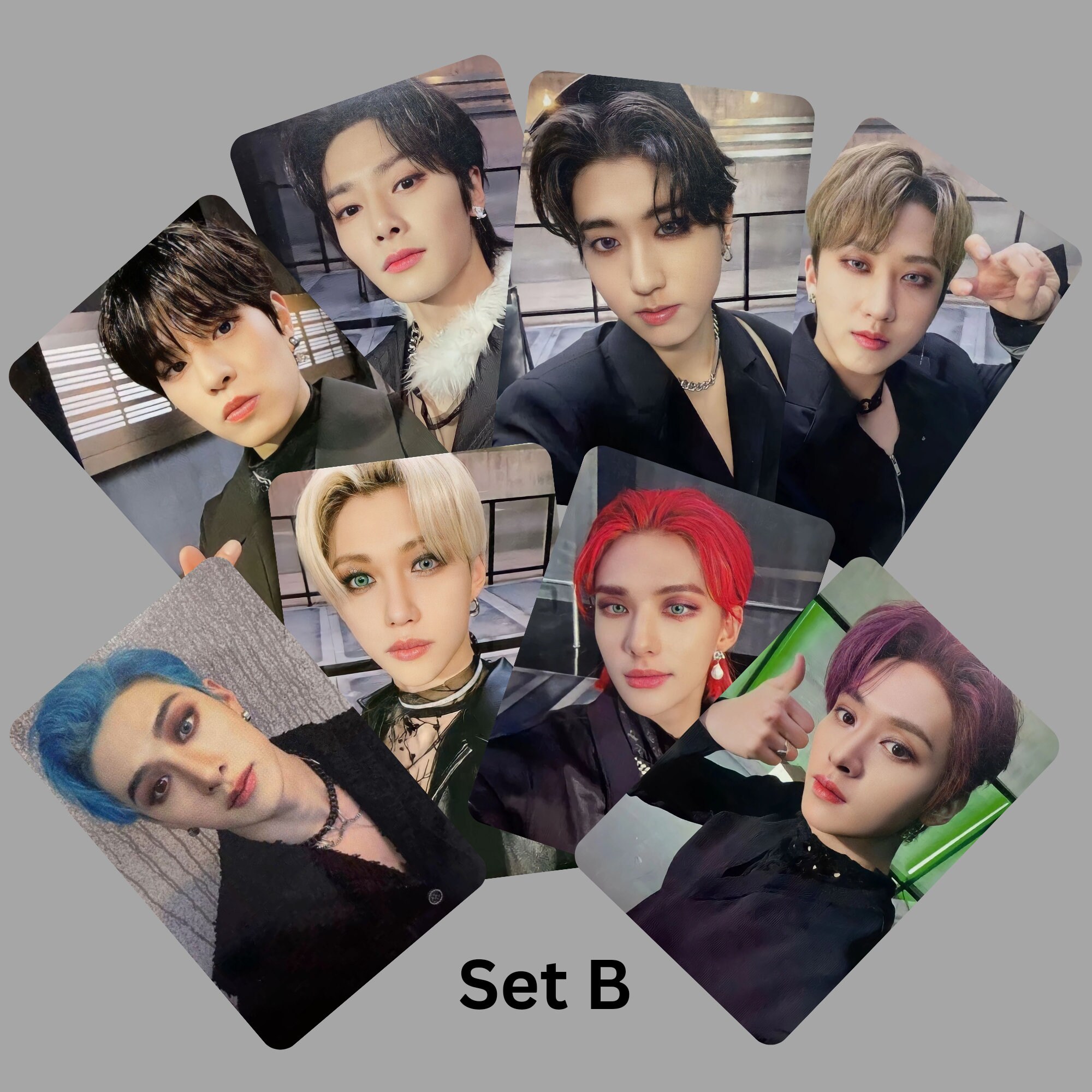 スキズ ODDINARY 中国 withfans トレカ 全メンバーセット Stray kids Oddinary Official photocard China Yizhiyu withfans sign