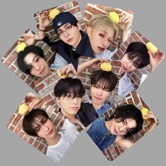 Ateez Golden Hour Pt 3 Lemon Drop Photocards Luckydraw -preorder