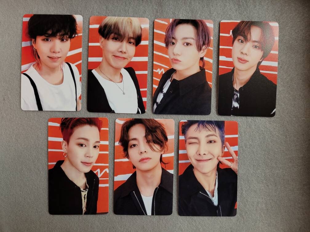 BTS Butter Japan Fanclub POB Photocards - Etsy