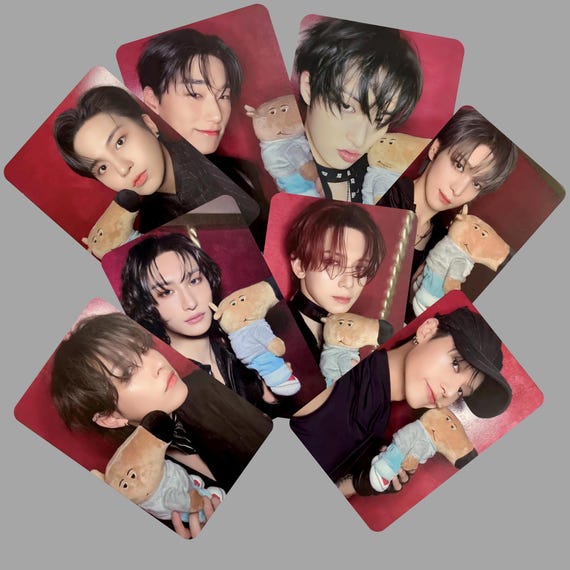 Ateez Golden Hour Pt 3 Chill Guy Photocards Pob -preorder - Etsy