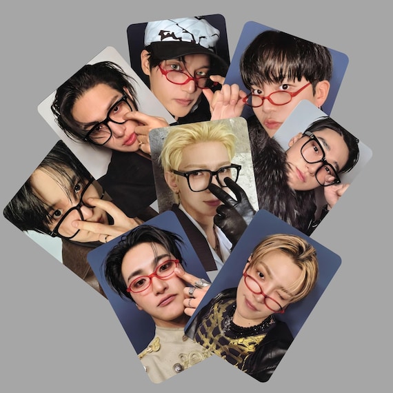 Ateez Golden Hour Pt 4 POB Photocards Glasses Vers -preorder - Etsy