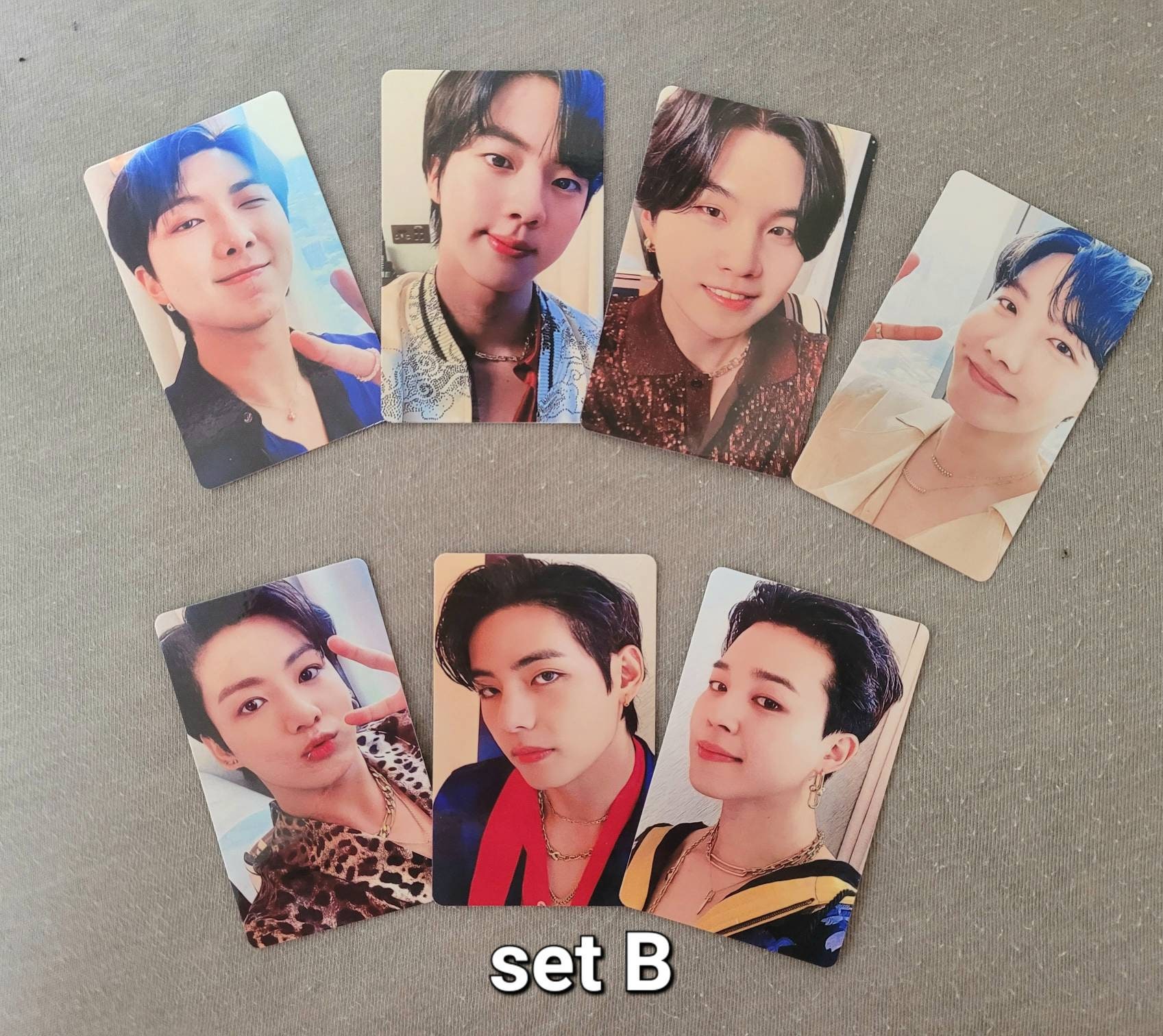 BTS OFFICIAL MERCH BOX #9 Photo card RM JIN SUGA J-HOPE