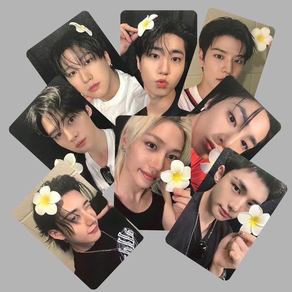Stray Kids SKZ Karma Pob Photocards Flower Vers -preorder - Etsy