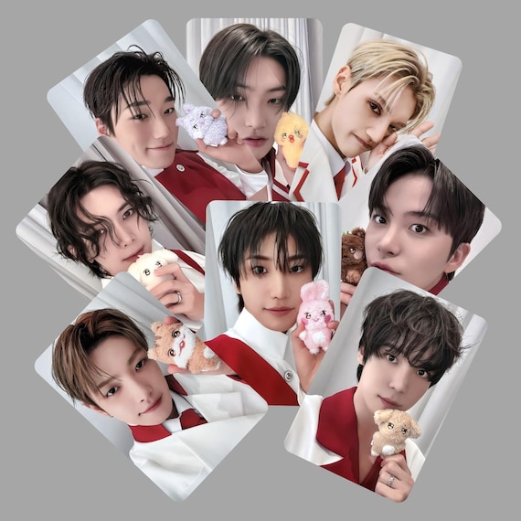 Ateez Aniteez in Calling Photocard Set Plushie Vers -preorder - Etsy