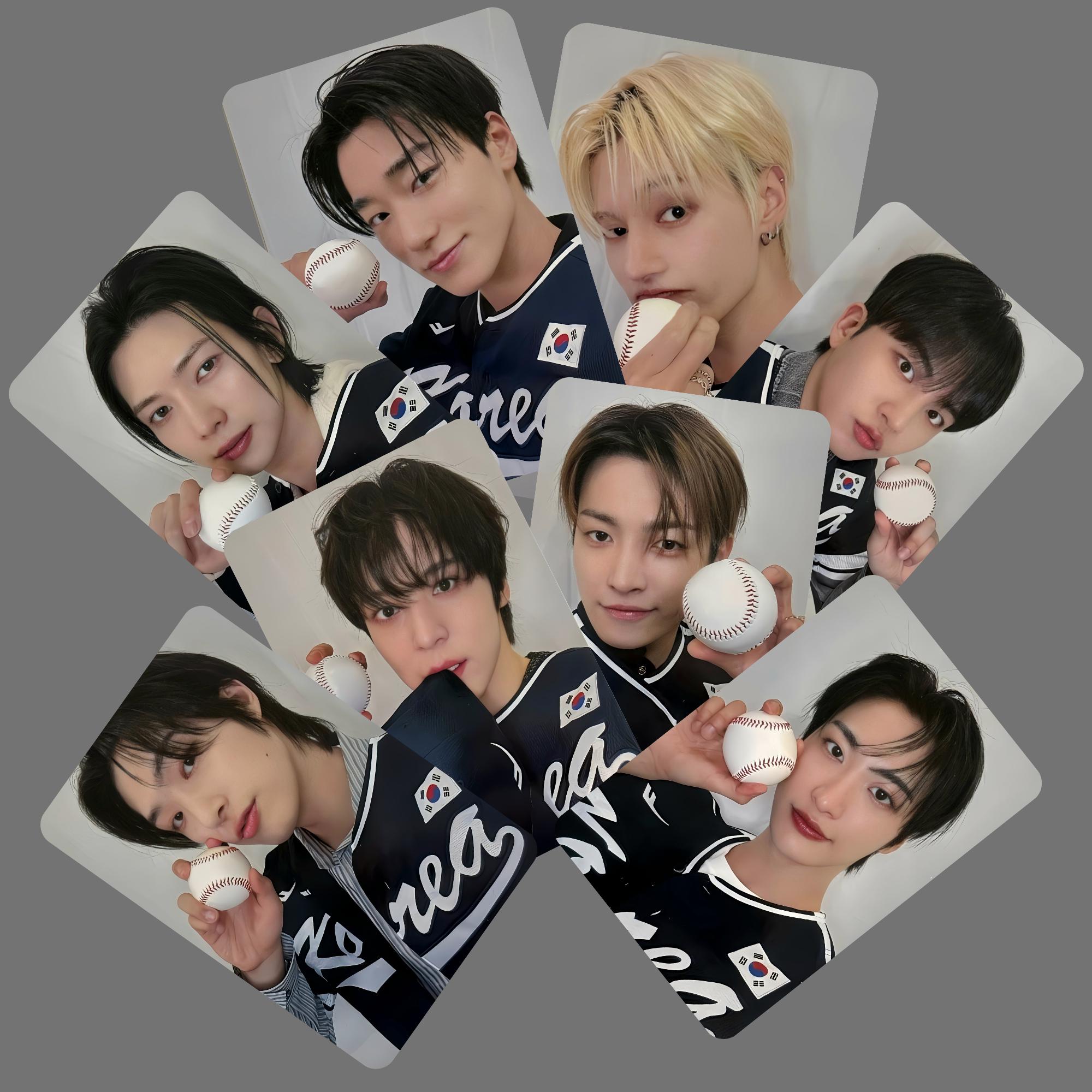 Ateez Golden Hour Pt 3 Photocards Baseball Vers Luckydraw