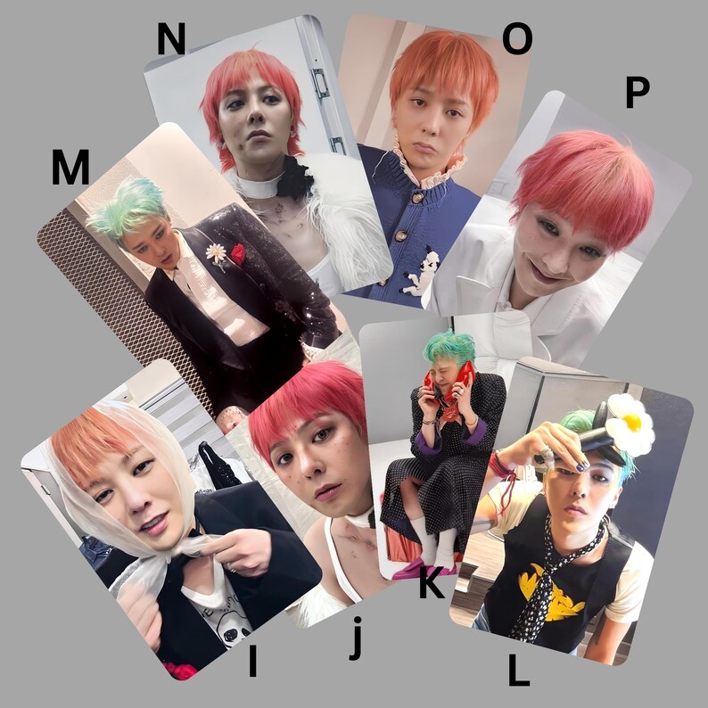 g dragon photocard