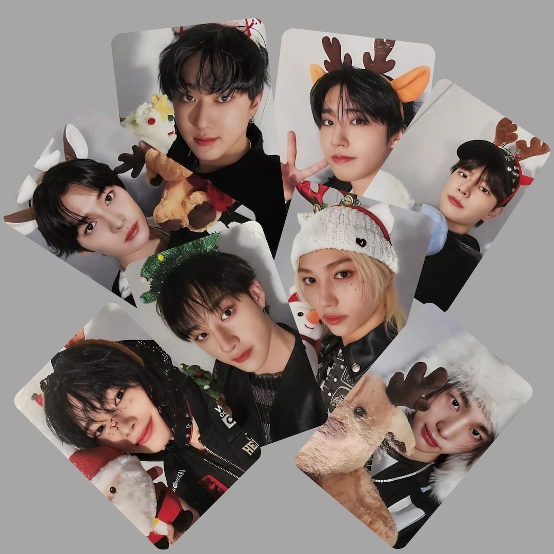Stray Kids SKZ Sbs Gayo Broadcast Photocards Christmas -preorder