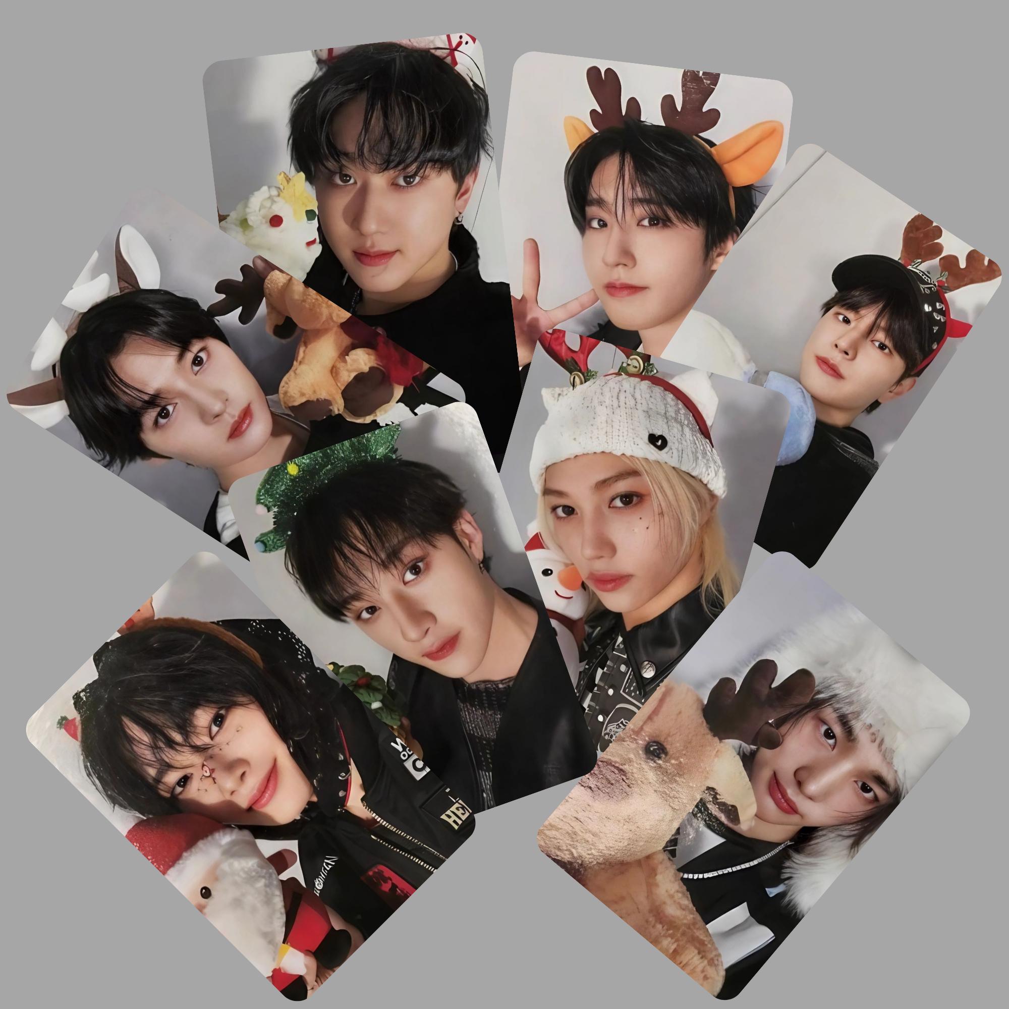 Stray Kids SKZ Sbs Gayo Broadcast Photocards Christmas