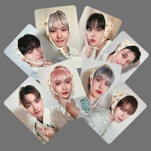 Ateez Golden Hour Pt 2 Photocards Wersja Pob Flower Bonnet