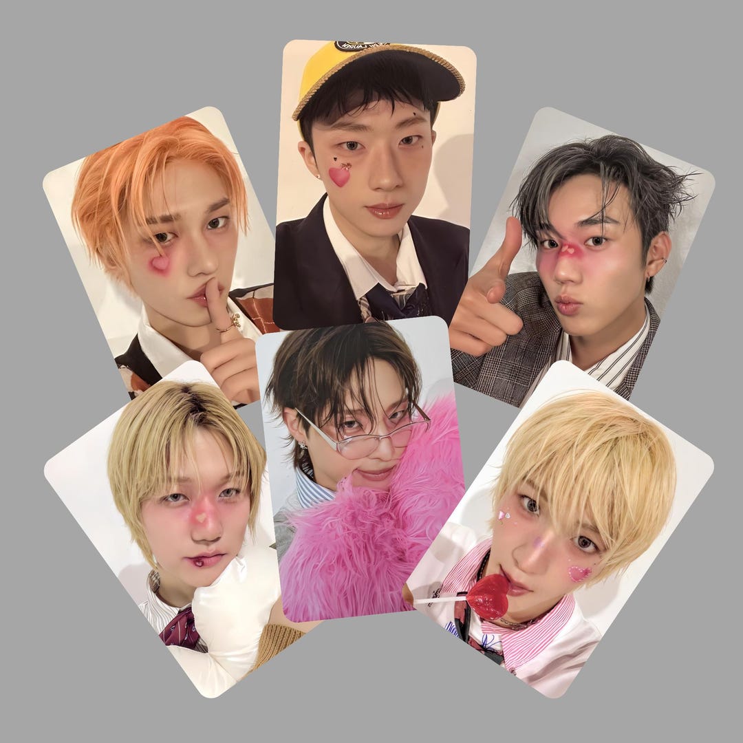 P1harmony EX Photocards in Game preorder Etsy