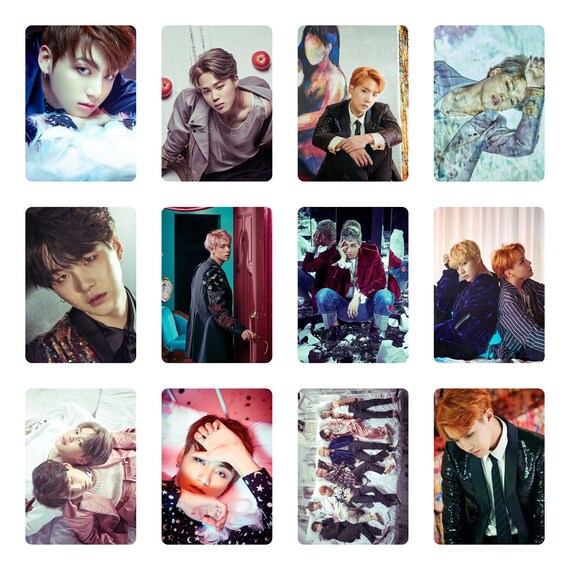 Wings Concept Photocards BTS Etsy