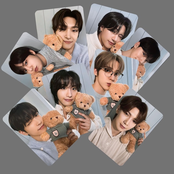 Ateez A to Z Our Story Teddy Bear Photocards -preorder - Etsy