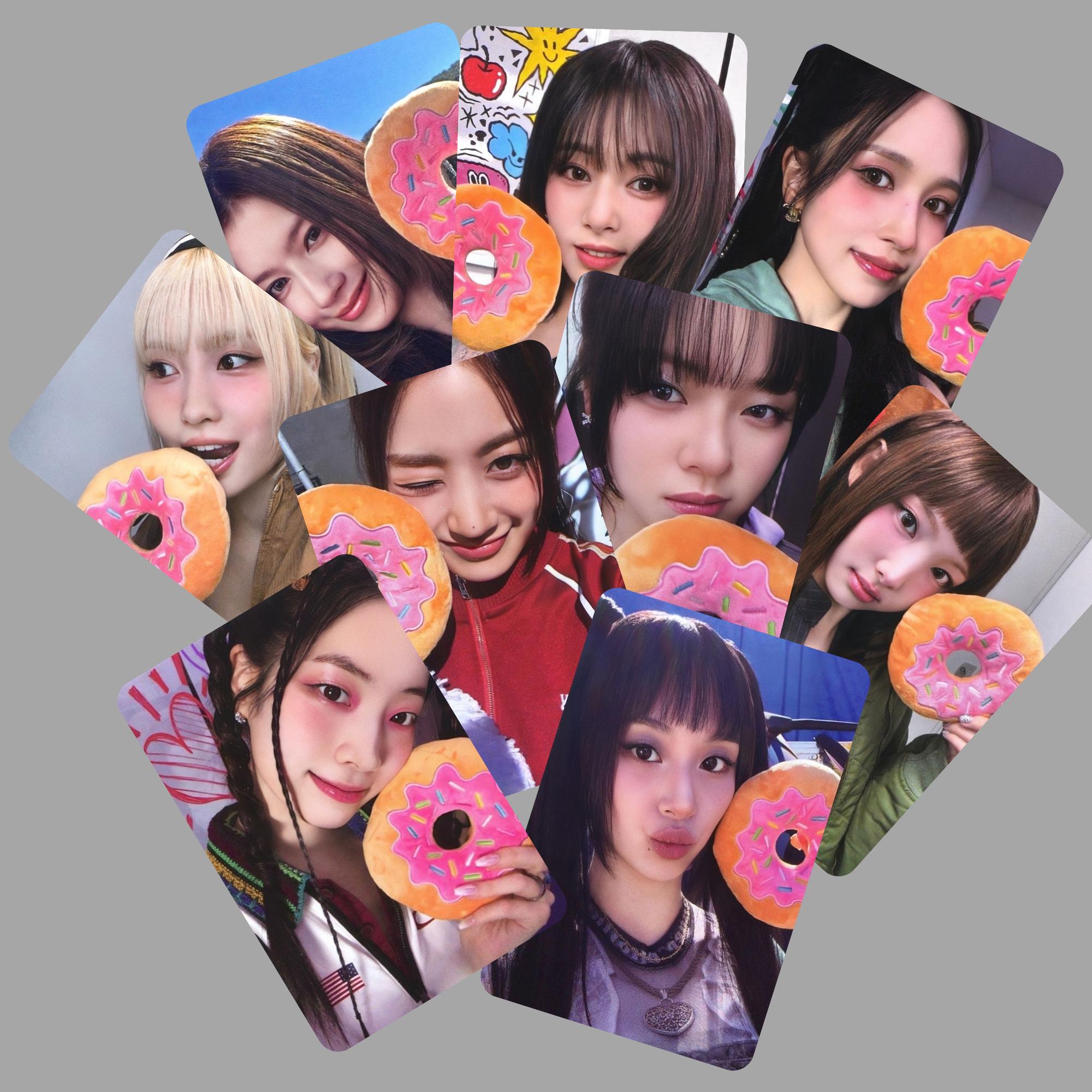 Tarjetas fotográficas del sorteo de la suerte de Twice Strategy Donut - Reserva