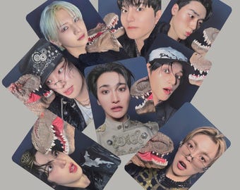 Ateez Golden Hour Pt 4 Photocards Dinosaur Vers -PreOrder