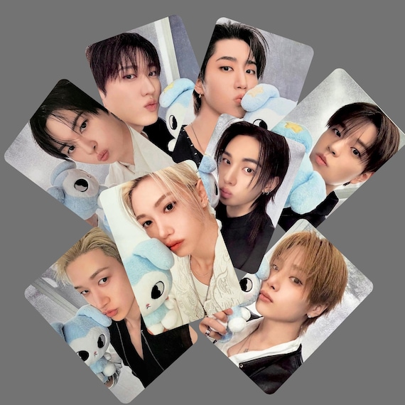 Stray Kids SKZ Run It Seoul Tasy Plush Photocards -preorder - Etsy