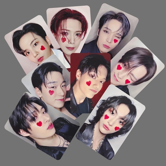 Ateez in Your Fantasy Photocards POB Heart Cheeks Vers - Etsy