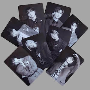 Stray Kids Hop SKZHOP Accordion Monochrome Photocards -PreOrder