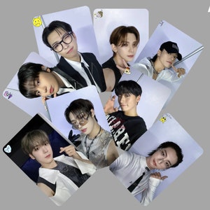 Tarjetas fotográficas Atiny de Ateez KPop Masters
