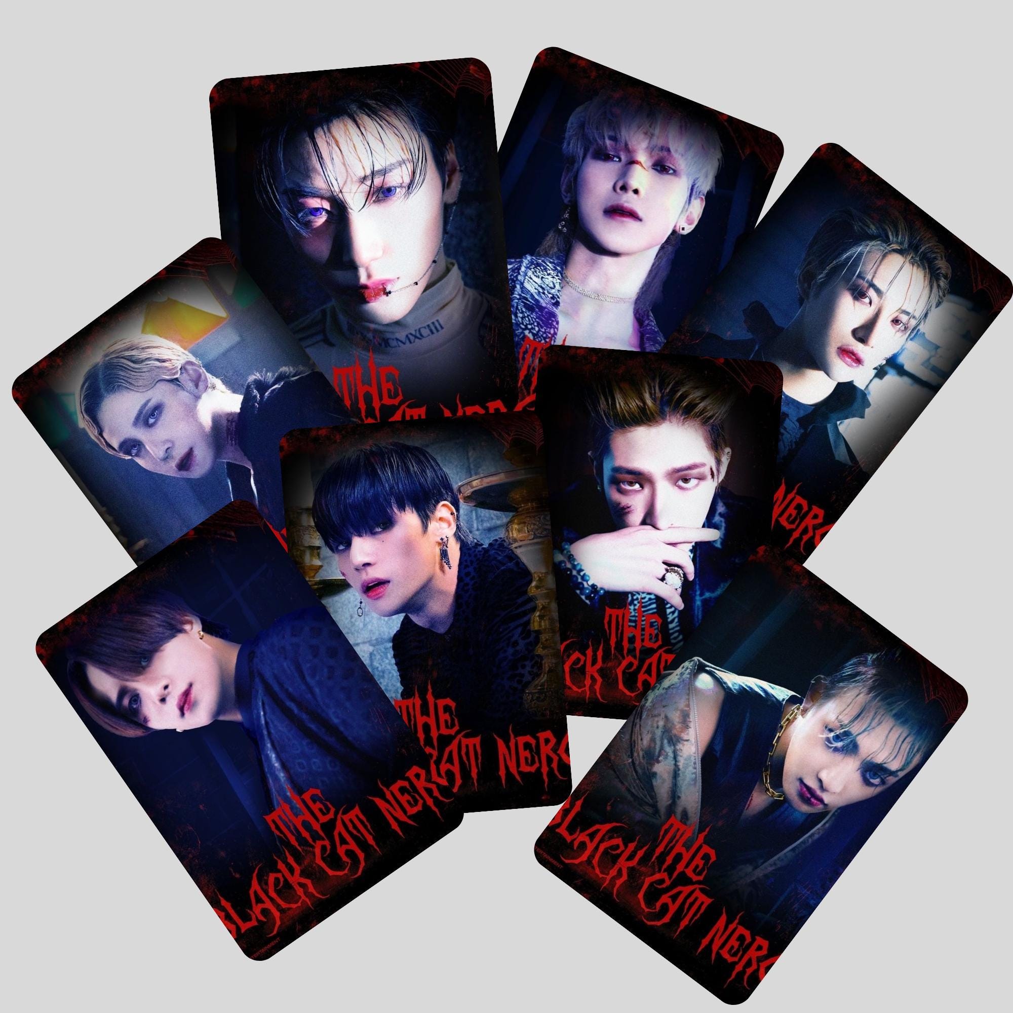 ATEEZ トレカ　コンプ　MAKE STAR メクス　特典　黒猫　40枚 MAKESTAR 店舗特典 トレカ ATEEZ ウヨン 黒猫ver - メルカリ