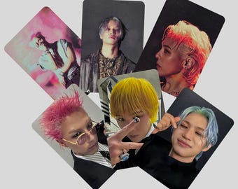 Bigbang Photocard Set Designed by Vips | G-dragon TOP Youngbae D