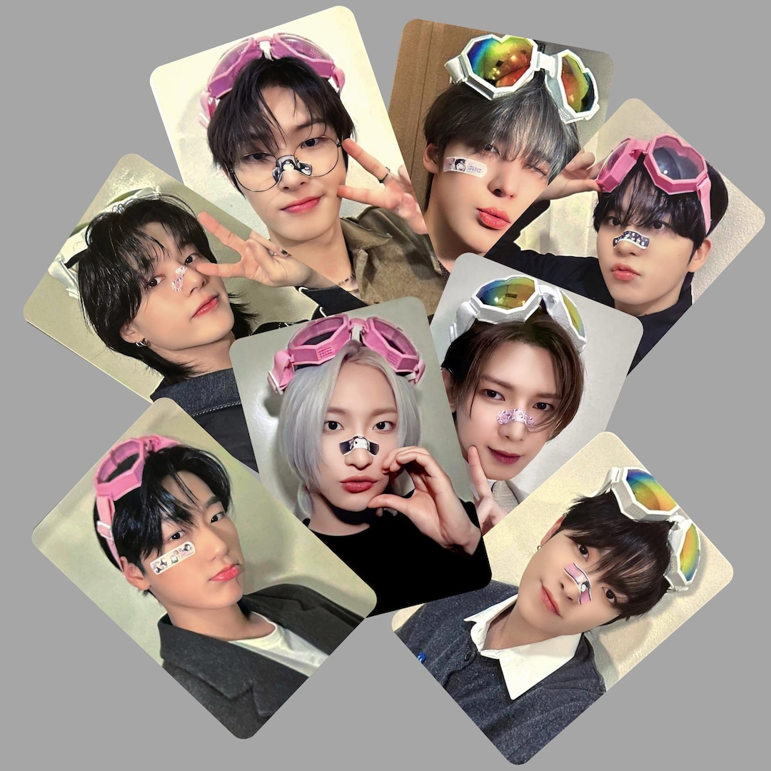 ATEEZ - ATEEZ 2期 FC KITトレカ フォト ポストカード ポラロイド ID 2カットランダムフォトセット(全8種) - ATEEZ JAPAN OFFICIAL