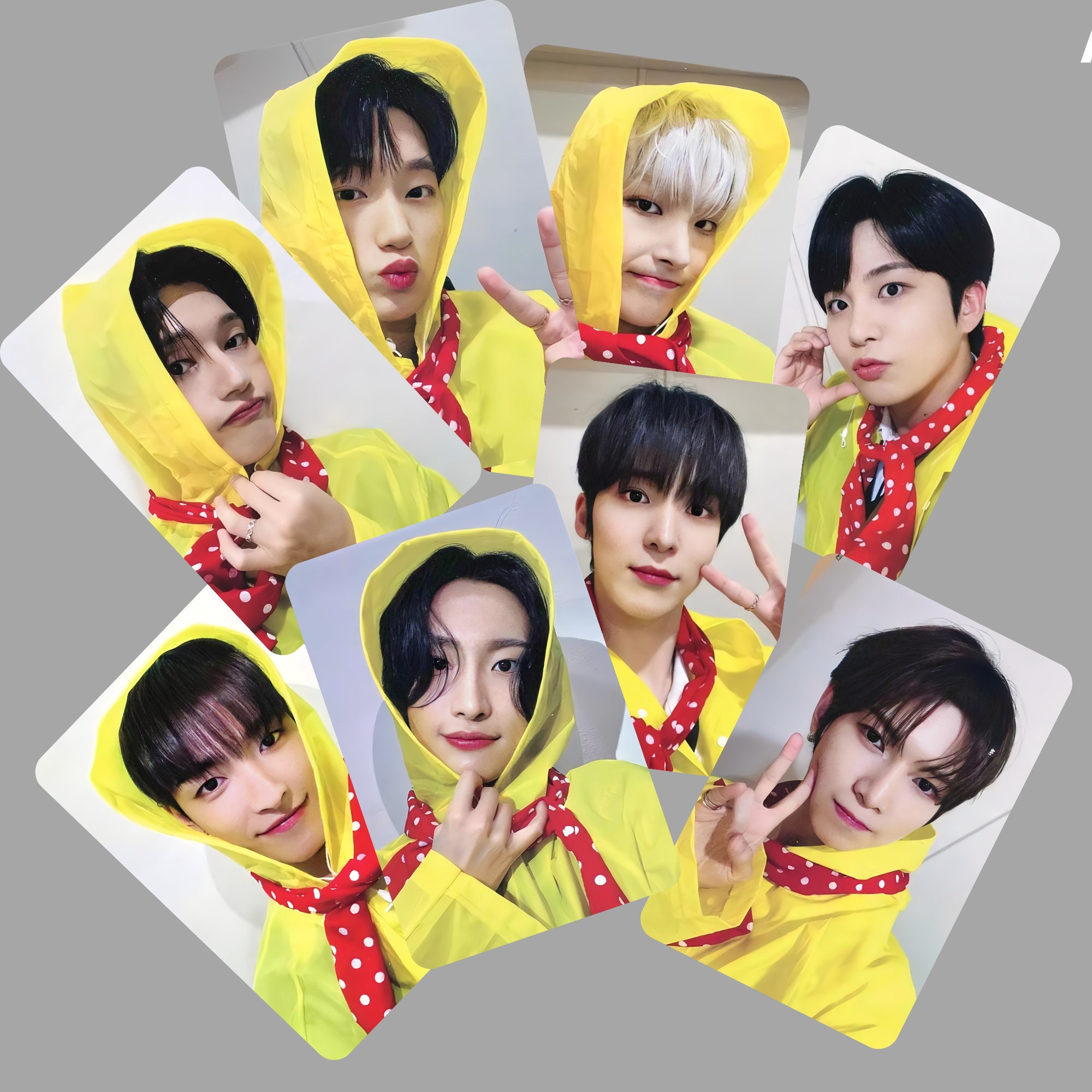 Ateez Golden Hour Rainhood Photocards Set -preorder - Etsy