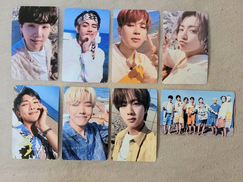 BTS Butter Peaches and Cream Version Photocards Etsy Canada