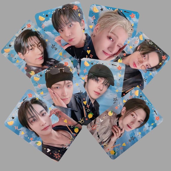 Ateez Golden Hour Pt 3 Lemon Drop Broadcast Photocards -preorder