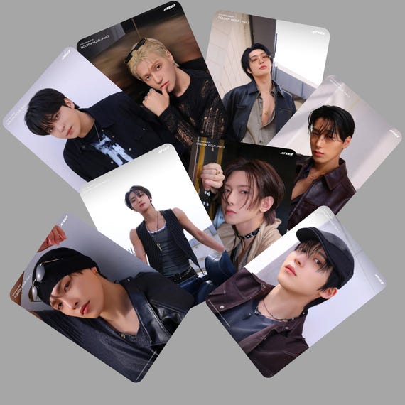 Ateez Golden Hour Pt 3 Concept Photocards Vers 2 -preorder - Etsy