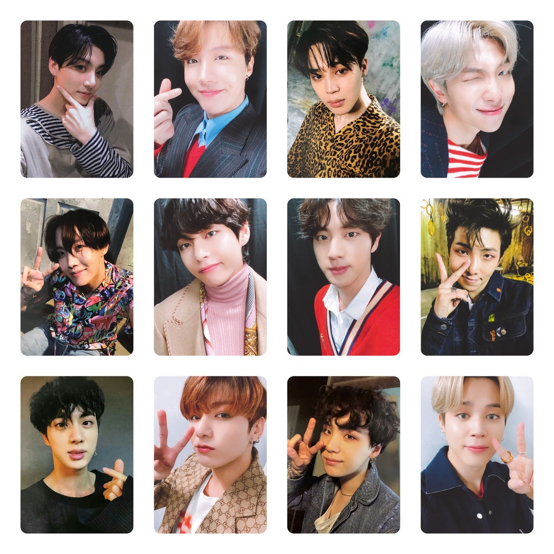 BTS Photocards Army Bomb MOTS Special Edition Etsy
