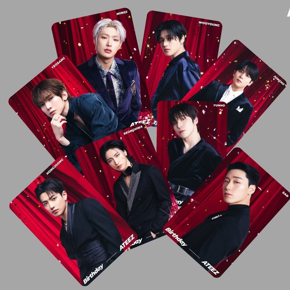 ATEEZ 会場限定 B賞サイン入りトレカ サン