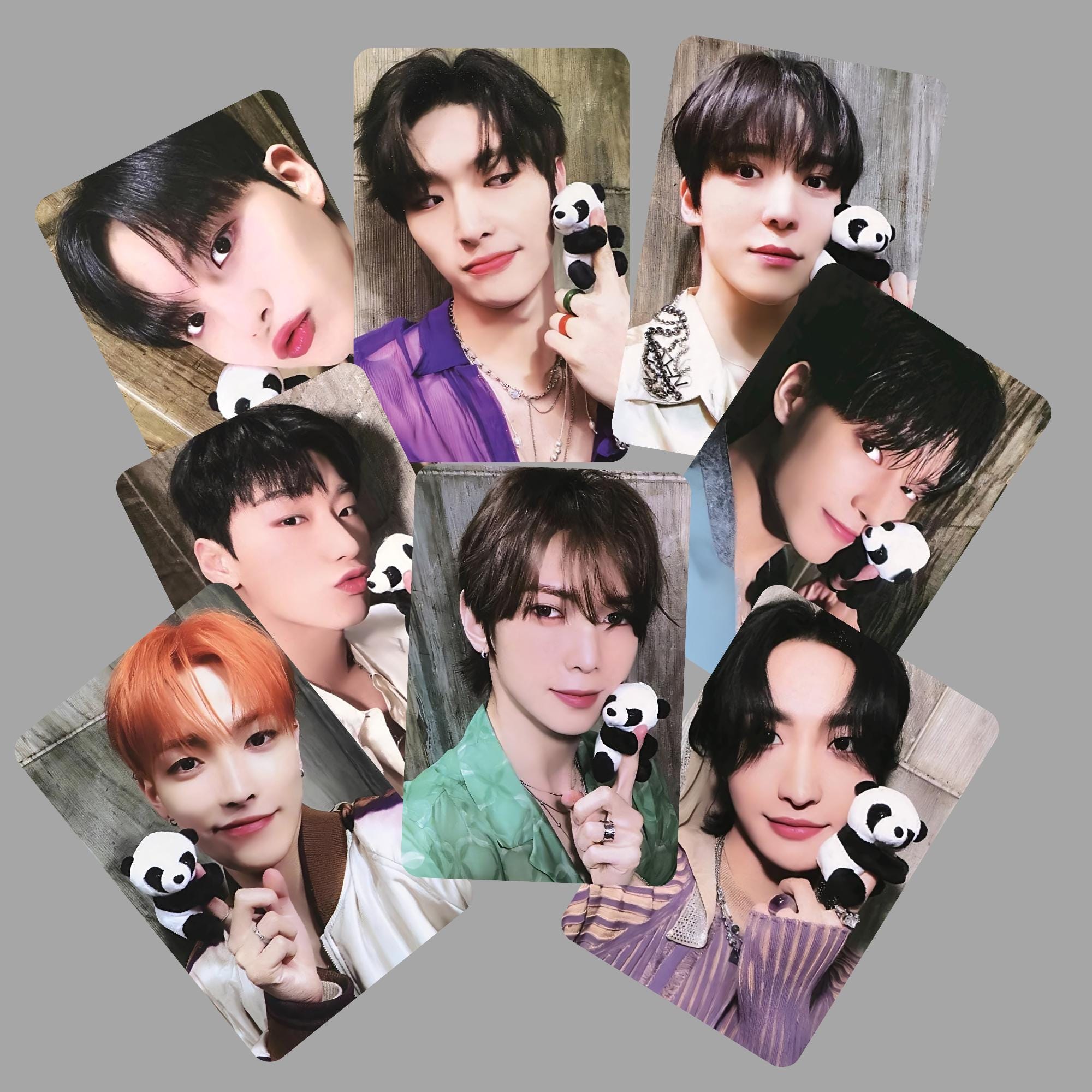 ATEEZ アチズ HelloLive トレカ コンプ Ateez Golden Hour Pt 1 Hellolive Panda Photocards -preorder - Etsy