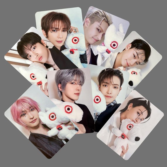 ATEEZ ミンギ TARGET GOLDEN Ver. us限定 トレカ Ateez Golden Hour Pt 2 Target Plushie Photocards -preorder - Etsy