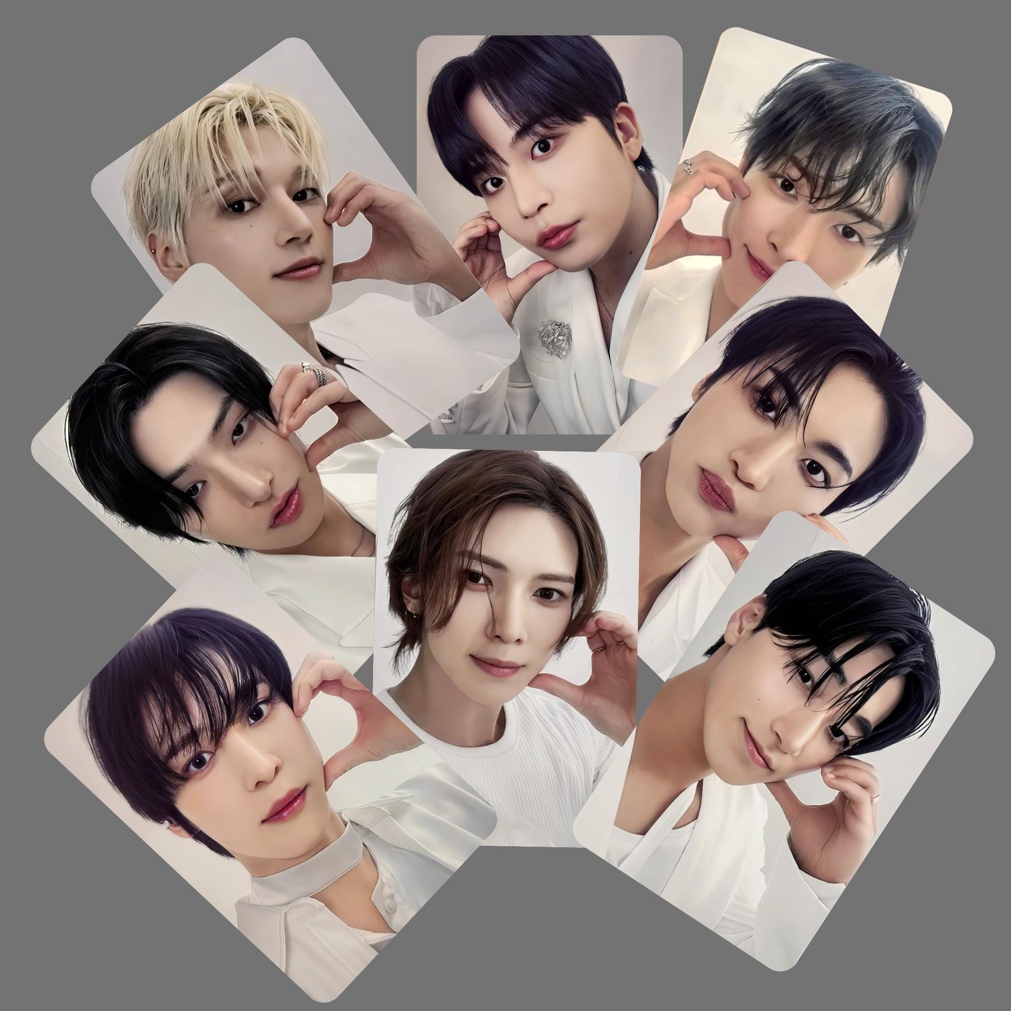 Ateez San Polaroid - Etsy Norway