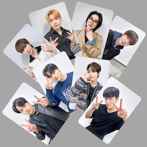 May include: A collage of nine photos featuring seven young men. Each photo is a close-up portrait of a different person. The men are all wearing casual clothing and smiling. The photos are arranged in a grid pattern.