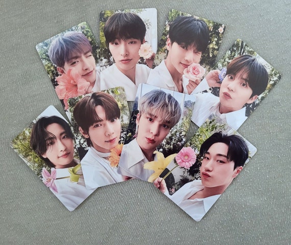 Ateez Flowering Day Photocard Set -preorder - Etsy