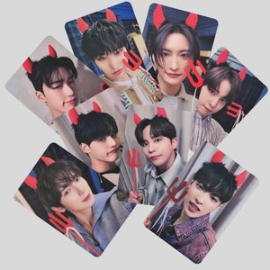 Ateez The World Ep Fin Will Photocards Devil Set