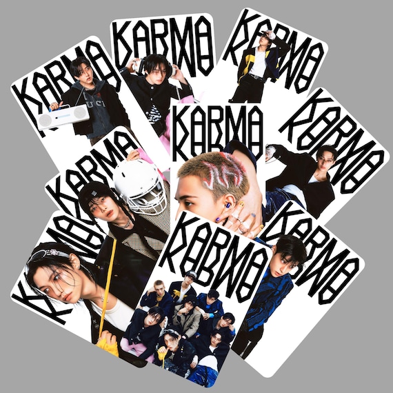 Stray Kids SKZ Karma Teaser Photocards Ceremony -preorder - Etsy