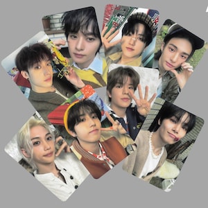 Cartes avec photo du fan club SKZ Stay 4e génération des Stray Kids