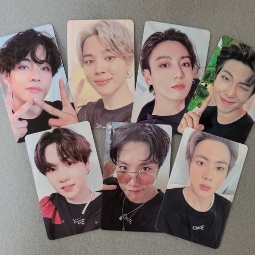 BTS Map of The Soul MOTS ON:E Blu-Ray Photocards クリアランス買付 SPEED ORIGINAL PHOTOCARDS ミュージシャン