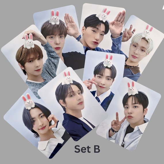 Ateez Golden Hour Racer Rabbit Luckydraw Photocards -preorder - Etsy