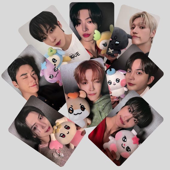 Ateez Mighteez Photocards Set Popup -preorder - Etsy Israel