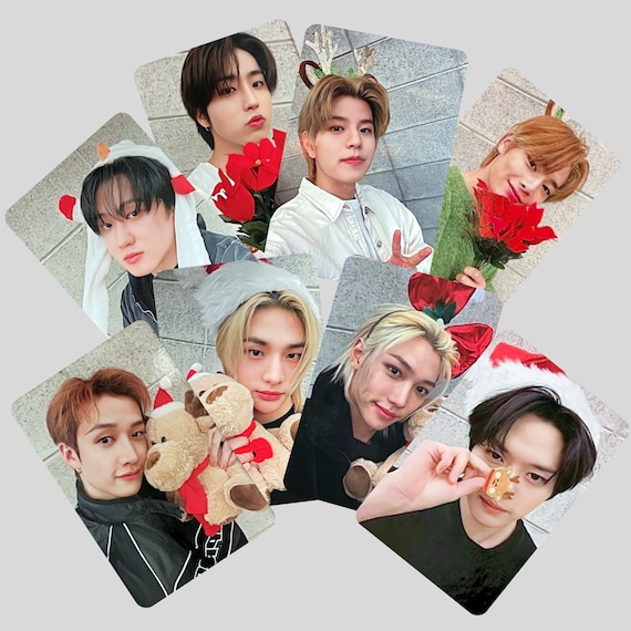 Stray Kids SKZ Christmas Broadcast Photocards - Etsy