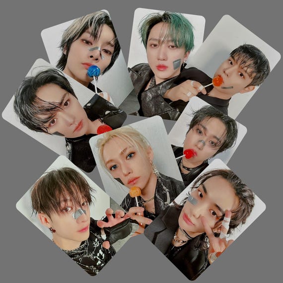 Stray Kids SKZ Giant Dominate Japan Photocards -preorder - Etsy