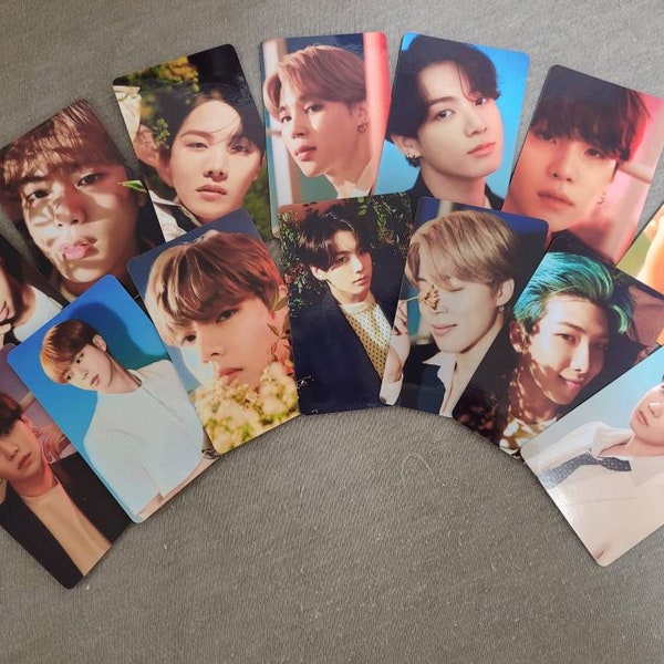 BTS Hybe Insight and Butter Lucky Draw Photocards