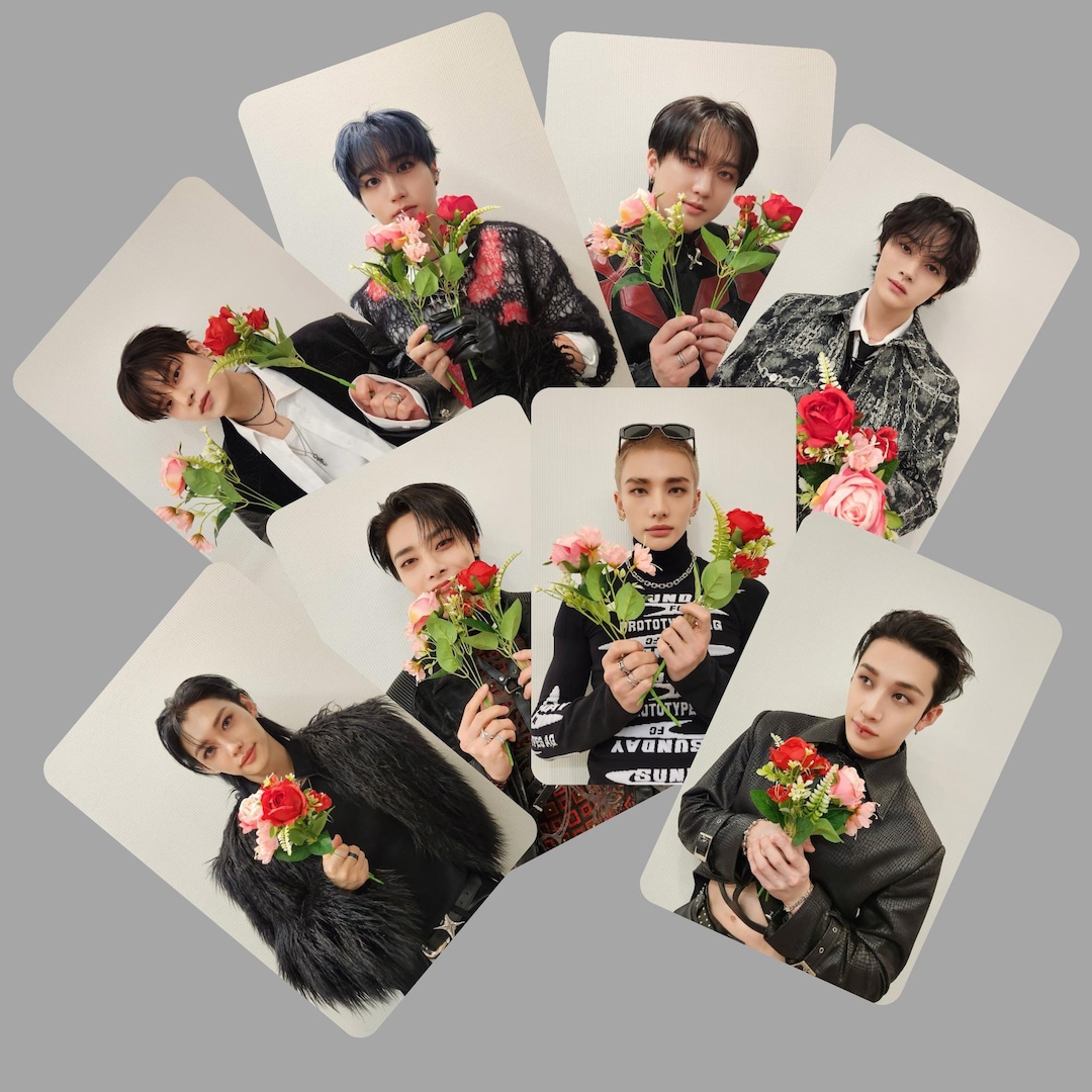 Stray Kids SKZ Stays ホワイトデー フォトカード - 予約受付中 - Etsy