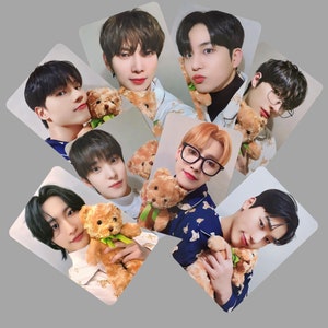 Ateez Ep Fin Will Pijama Teddy Bear Photocards