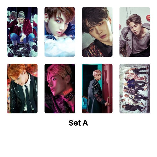BTS Wings Photocard Sets - Etsy